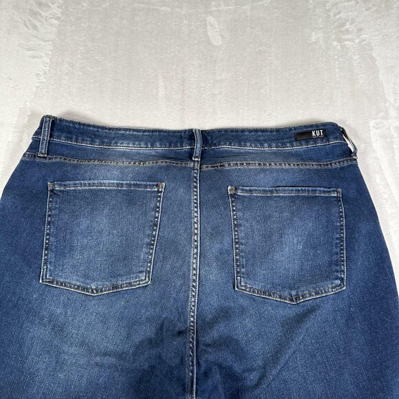 Kut from the Kloth Jeans Women W22 L27 Naomi Girlfriend Ankle Straight High Rise - Picture 12 of 12